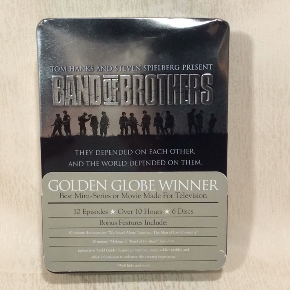 Band of Brothers Collectors Tin-Never Viewed